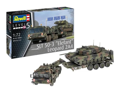 Збірна модель 1:72 SLT 50-3 Elefant & Leopard 2A4 Revell 03311