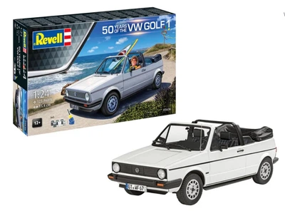 Подарунковий набір 1:24 автомобіль 50 років VW Golf 1 Revell 05636