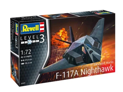 Збірна модель 1:72 Lockheed Martin F-117A Nighthawk Revell 03899