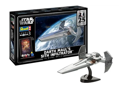 Подарунковий набір модель 1:120 Інфільтратор Darth Maul's Sith Infiltrator Revell 05638