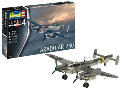 Збірна модель 1:72 винищувач Arado AR-240 Revell 03798
