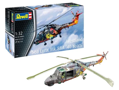 Збірна модель 1:32 гелікоптер Westland Sea Lynx MK.88 (спеціальне видання 40 років) Revell 03806
