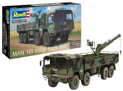 Збірна модель 1:35 вантажівка MAN 10t Milgl Truck 8x8 Revell 03367