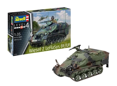 Збірна модель 1:35 бронетранспортера Wiesel 2 LeFlaSys BF/UF Revell 03336