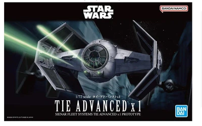 Збірна модель 1:72 винищувач Дарта Вейдера Star Wars Зоряні війни Bandai TIE Revell 01214