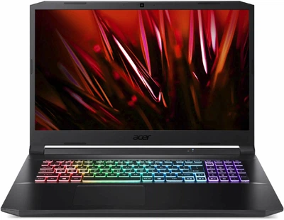 Ноутбук Acer Nitro 5 AN517-41 (NH.QBHEP.006), AMD Ryzen 7 5800H / 17,3″ / RAM 16 ГБ / SSD 1 ТБ / GeForce RTX 3080 / Windows 10 Home / Чорний