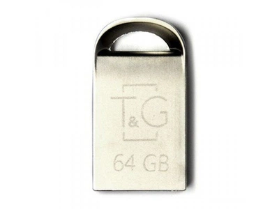 USB флеш накопичувач T&G USB 64GB 107 Metal Series Silver (TG107-64G)