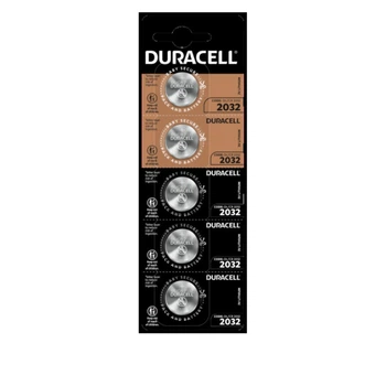Батарейка таблетка Duracell CR2032 3V 5шт (5000394035355)