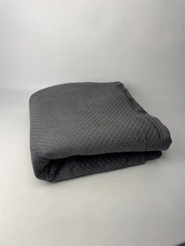 Покривало велюрове 150x230 Антрацит (AN 12-40)