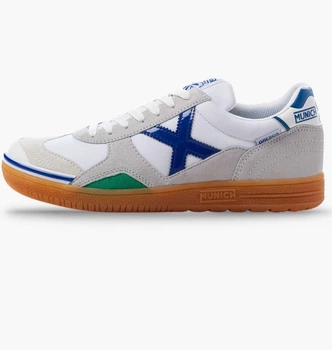 Футзалки MUNICH Gresca 04 Grey/White 3000604 40