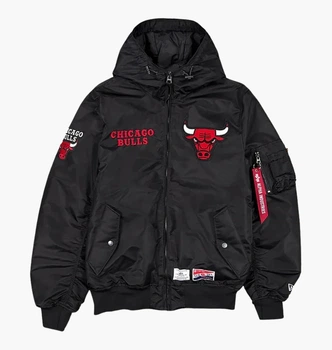 Бомбер Alpha Industries Chicago Bulls Black 60564085 L