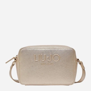 Сумка крос-боді жіноча зі штучної шкіри маленька Liu Jo AA6153ES029 90048 Золотиста (800070353794)