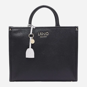 Сумка крос-боді жіноча зі штучної шкіри середня Liu Jo AA6206E1012 22222 Чорна (800070353870)