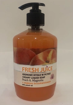 Рідке мило FRESH JUICE 460 г з дозатором Персик магнолія 52064