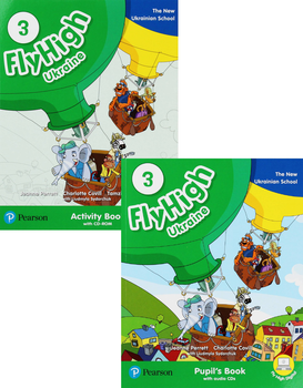 Комплект підручників Fly High Ukraine 3 (комплект Pupil's book + Activity book)