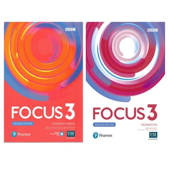Комплект підручників Focus (Second Edition) 3 Student's Book , Workbook Підручник та Робочий зошит