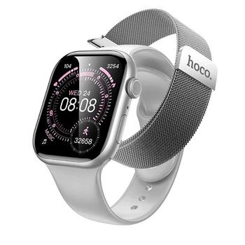 Смарт часы Hoco Y42 call version, Milan Loop, IPX6, BT5.3, 200mAh, Серый