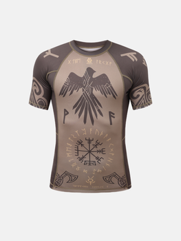 Рашгард Valhalla Rashguard Short Sleeve Ash Brown XL Цвет Серый (501353-851-XL)