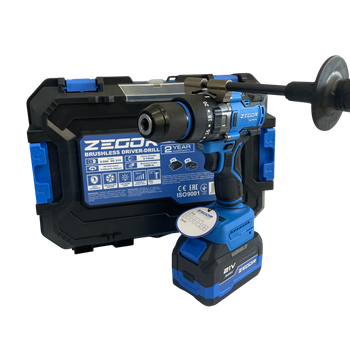 Шуруповерт ударный аккумуляторный Zegor CDAX-21BLH-150 21 В Комплект