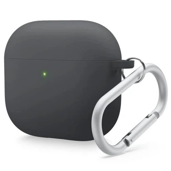Чехол с карабином Elago Liquid Hybrid Hang Case Black для AirPods 4 (2024) (EAP4RH-HANG-BK)
