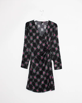 Сукня Vero Moda чорний в візерунки VASBM080 M