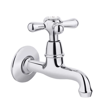 Кран на одну воду для умывальника EMMEVI DECO classic хром латунь CR12006