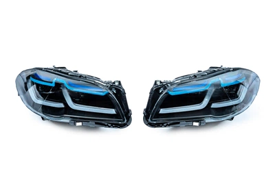 Передние фары Full LED G30 Laser в стиле LCI (2010-2013, 2 шт.) для BMW 5 серия F10/F11 2010–2016 гг