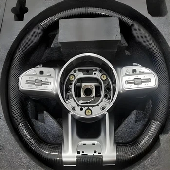 Кермо AMG 2018-Style (Карбон -2026 сірі кнопки, 4pin) для Mercedes G сlass W463 2018-2024 рр