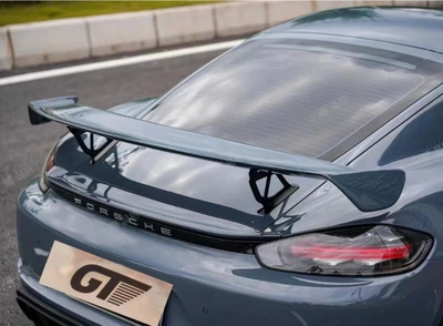 Карбоновый спойлер GT4 для Porsche Boxster/Cayman 982 (718) 2016- гг