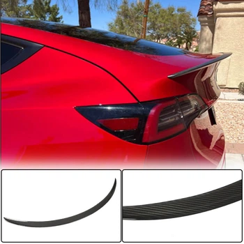 Спойлер V4 (2017-2023, Карбон) для Tesla Model 3 2017- гг