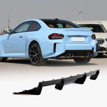 Дифузор заднього бампера V4 (для G87, Карбон) для BMW 2 серія G42 2021- рр