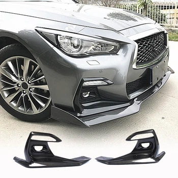 Накладки на протитуманки (для Q50 Sport 2018-2022, Карбон) для Infiniti Q50/Q60 рр