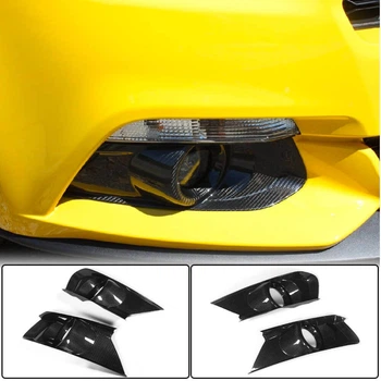 Карбоновые Накладки на Противотуманки V2 (2015-2017) для Ford Mustang