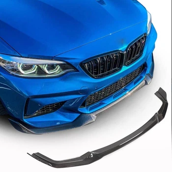 Передний спойлер Lip V3 для F87 M2 Competition, Карбон для BMW 2 серия F22/F23 2014-2021 гг