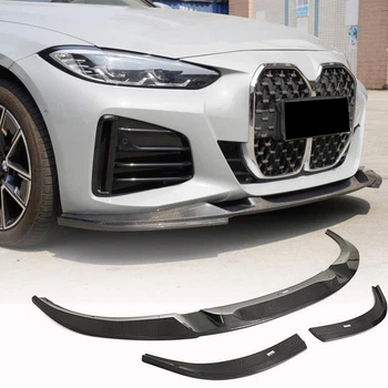 Передняя губа бампера Lip V2 для G26 M-Sport, Карбон для BMW 4 серия G22/23/26 2020- гг
