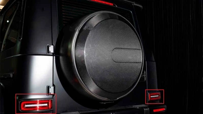 Окантовки Задних Фонарей Карбон для Mercedes G сlass W465 2025- гг