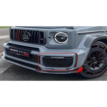 Накладки на протитуманки (Карбон) для Mercedes G сlass W463 2018-2024 рр