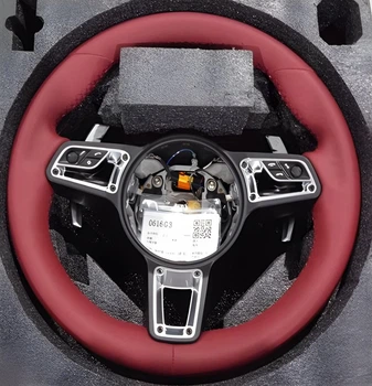 Руль (2010-2014, Красный) для Porsche Cayenne