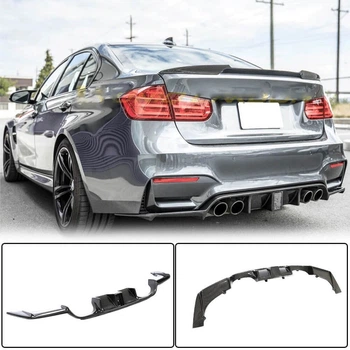 Диффузор заднего бампера V12 (для F80, Карбон) для BMW 3 серия F30/F31 2012-2019 гг