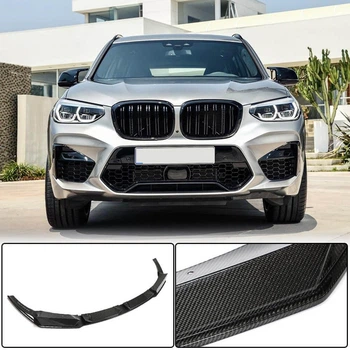 Передний Лип V1 для F97 2018-2021, Карбон для BMW X3 G01 2018- гг