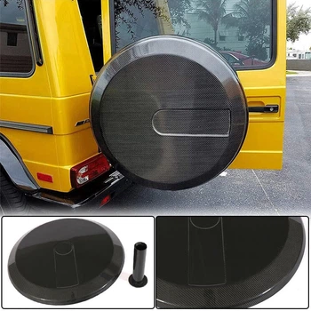 Накладка на запасное колесо (2004-2018, Сухой карбон) для Mercedes G сlass W463