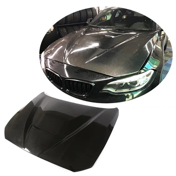 Капот V1 (Карбон) для BMW 2 серия F22/F23 2014-2021 гг