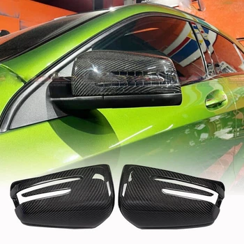 Накладки на Зеркала Карбон для Mercedes C-class W204 2007-2015 гг