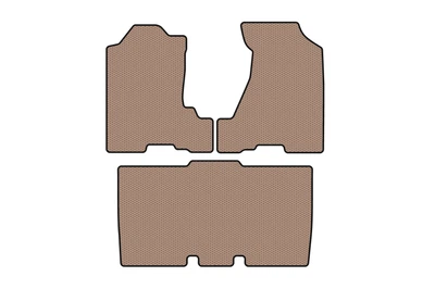 Резиновые Коврики Carsuit (Бежевые) для Honda Element 2003-2011 гг