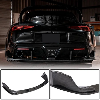 Диффузор заднего бампера V2 (Карбон) для Toyota Supra 2019- гг