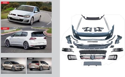 Полный Комплект Обвеса GTI (Для 2013-2017) для Volkswagen Golf 7/E-Golf