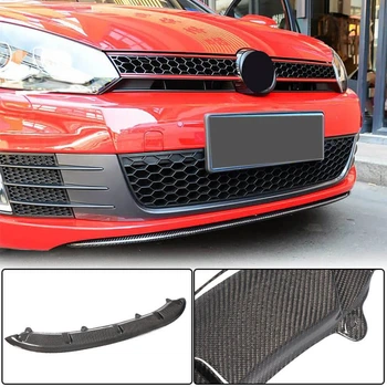 Передний Лип-спойлер V3 для GTI HB 2010-2013 Карбон для Volkswagen Golf 6