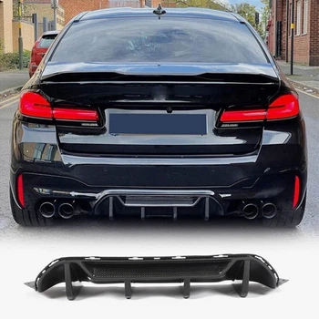 Диффузор заднего бампера V1 (для M5 F90, карбон) для BMW 5 серия G30/G31 2017-2023 гг