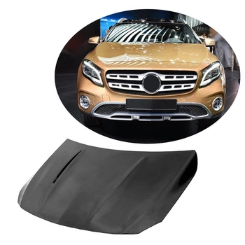 Капот V1 (Карбон) для Mercedes GLA X156 2014-2019 гг