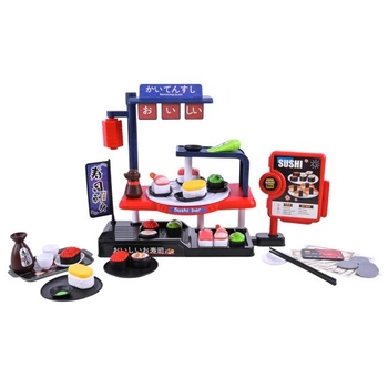 Игрушечная кухня суши-бар с подсветкой и звуковыми эффектами 24*11,5*29,5см 668-152